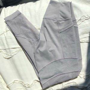 Lululemon purple/grey 26” pocket leggings